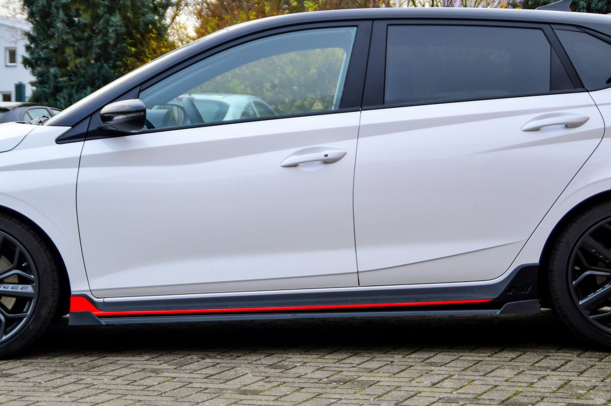 CUP Seitenschweller mit Wing vorne + hinten für Hyundai I20N Performance