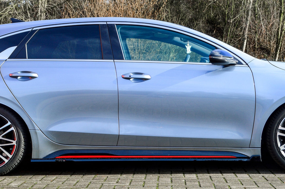 Seitenschweller mit Wing vorne für Kia Proceed GT + GT-Line ab Bj.18
