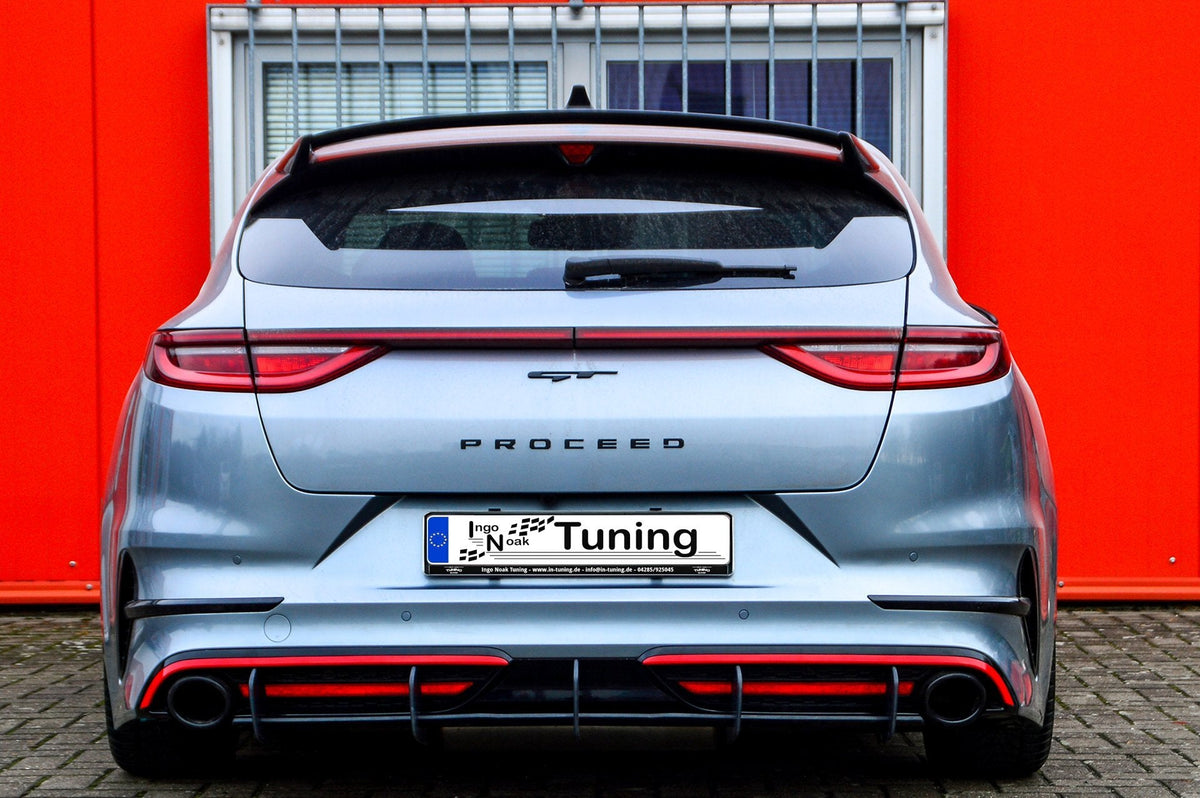 Bodykit für Kia Proceed GT CD Facelift 2021- von Ingo Noak Tuning, zeigt sportliche Karosserieverkleidung und Styling-Elemente.