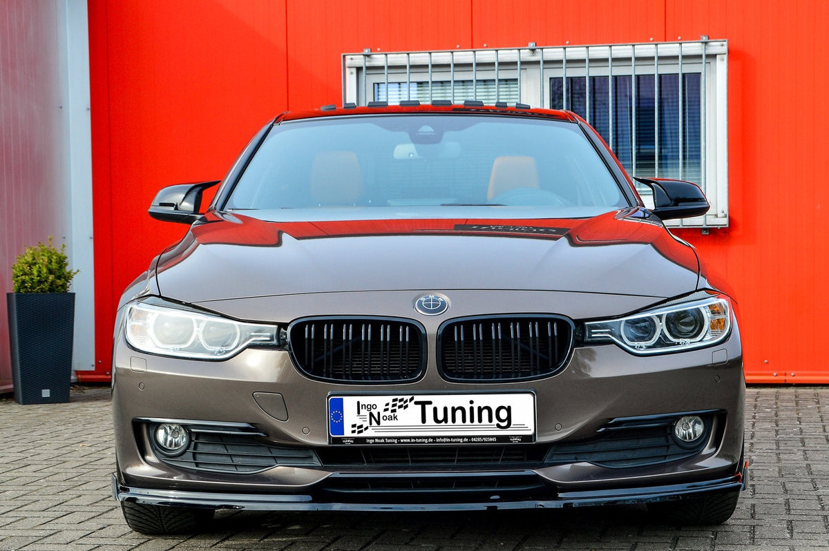 Frontspoilerlippe mit Wing für BMW 3er F30 F31, Ingo Noak Tuning, aerodynamisches Karosserieteil ohne M-Paket