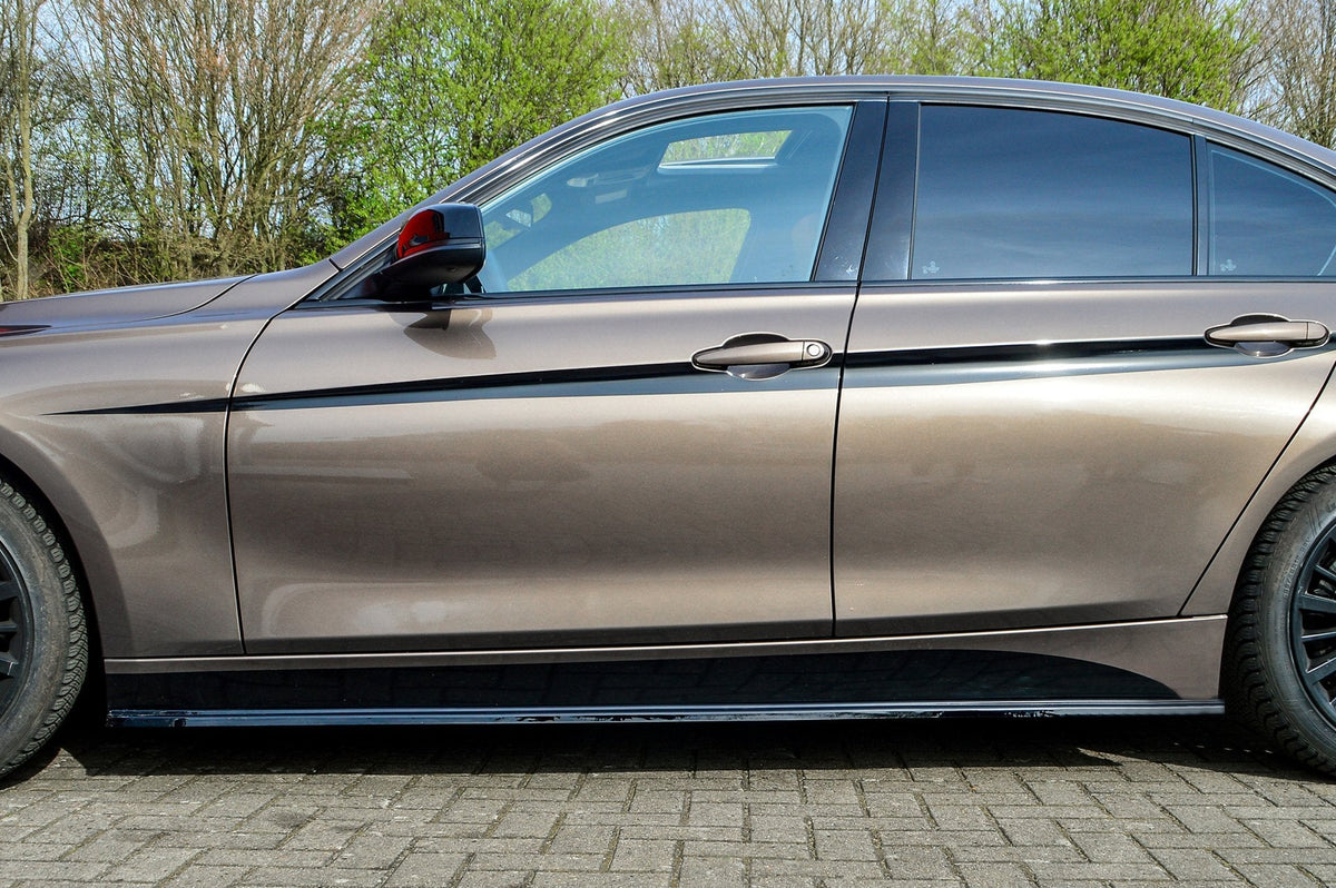 Seitenschweller für BMW 3er F30 F31 ohne M-Paket, Ingo Noak Tuning, aus Kunststoff, passend für Seitenteile des Fahrzeugs