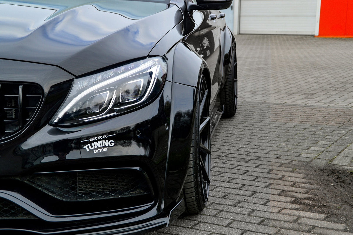 Widebodykit Radläufe für Mercedes C-Klasse W205 C63AMG+S Limousine