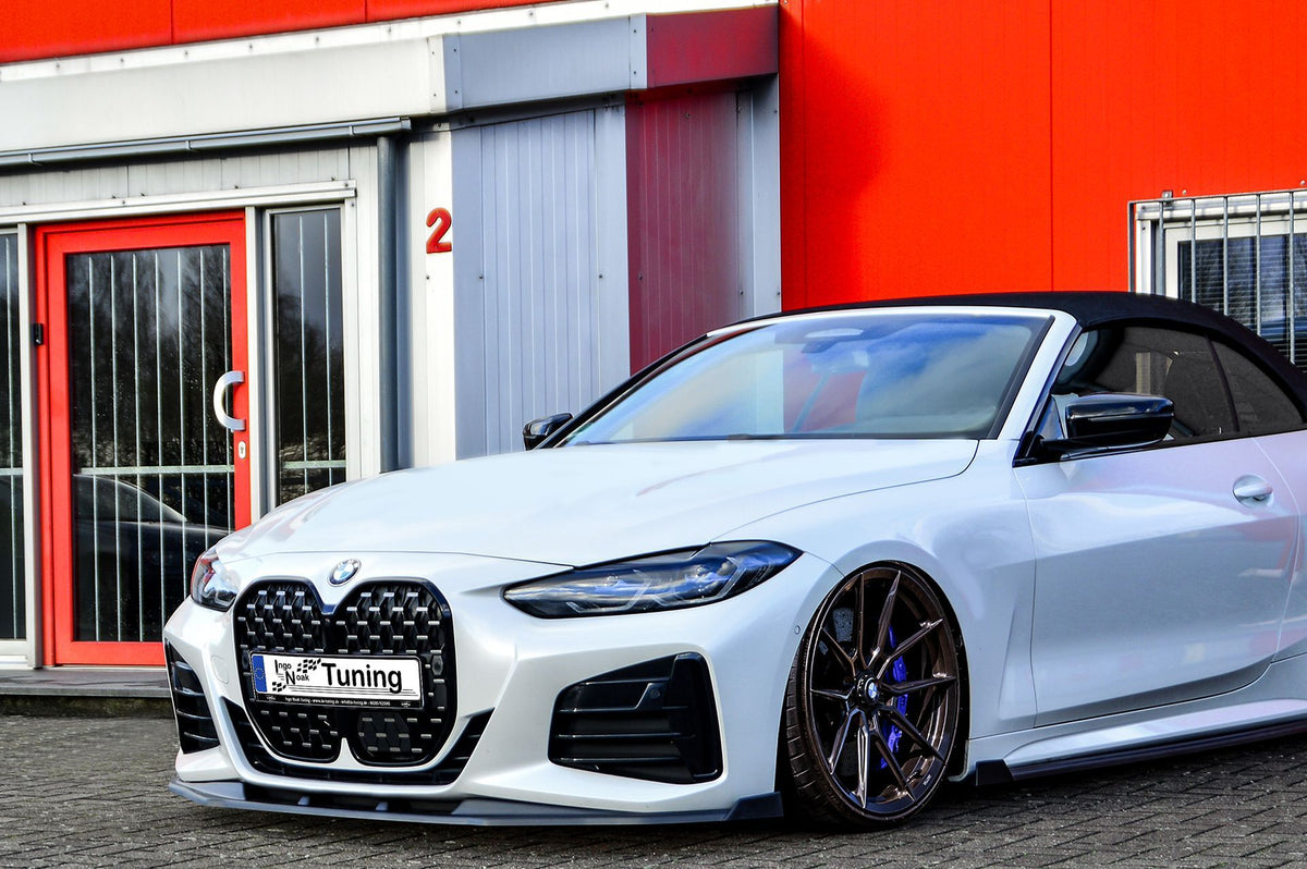 ABS Spoilerschwert mit Wings für BMW 4er G22 G23, Ingo Noak Tuning, hochwertiges Fahrzeug-Accessoire
