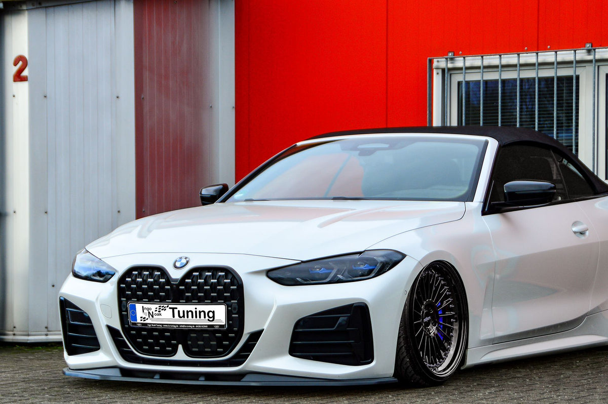 ABS Spoilerschwert für BMW 4er G22+G23, Cuplippe, Ingo Noak Tuning, klare Sicht auf das Fahrzeug-Teil