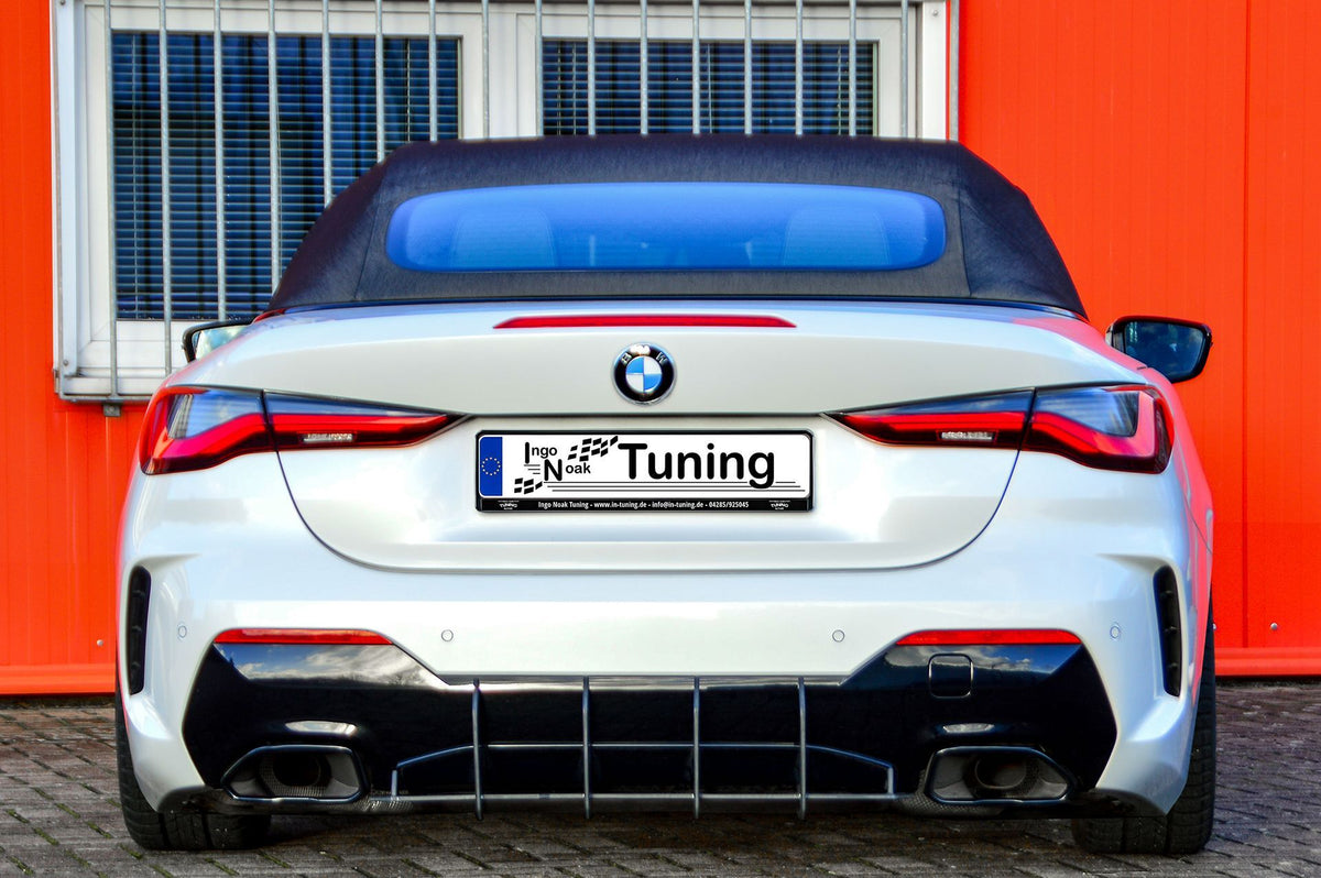 Heckeinsatz Diffusor Heckeinsatz V2 passend für BMW 4er G22/G23