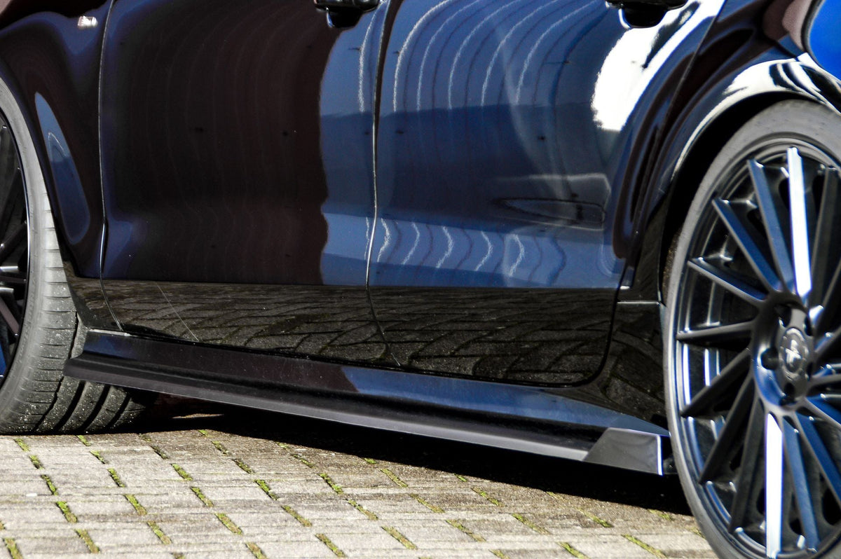 CUP Seitenschweller mit Wing hinten für Audi A7 C7 4G Facelift