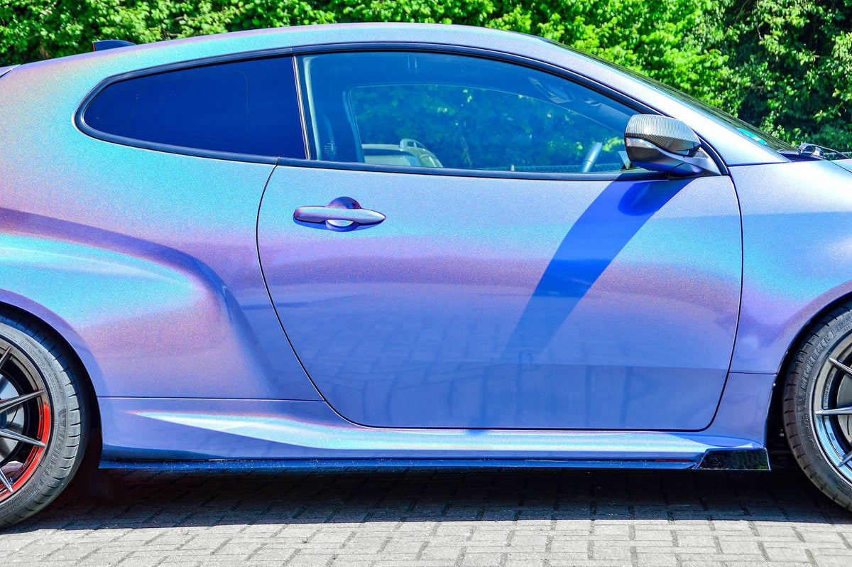 Seitenschweller mit Wings vorne für Toyota Yaris GR