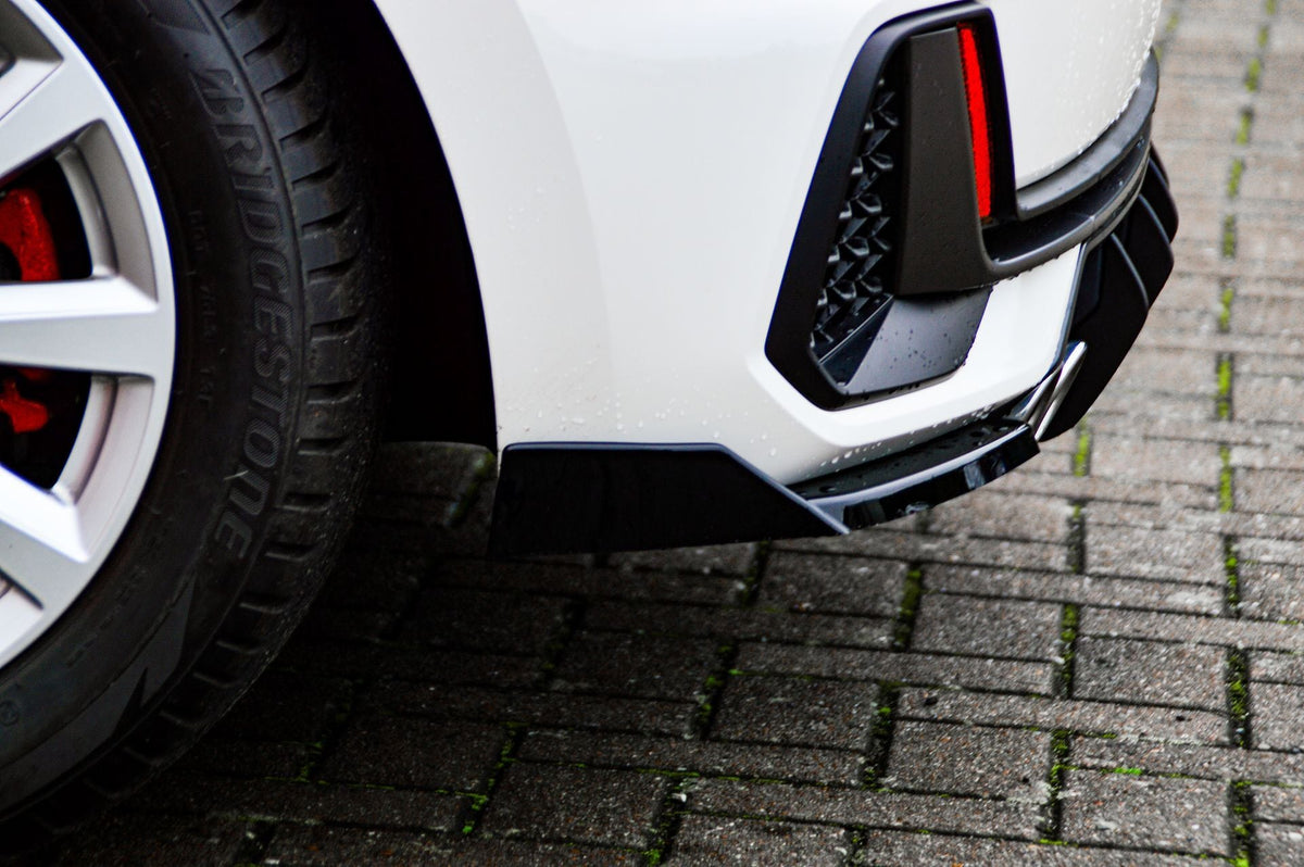 Seitenteile mit Wings aus ABS für Audi A1 GB Sportback S-Line ab 2018, Ingo Noak Tuning, sichtbare Seitenverkleidungen