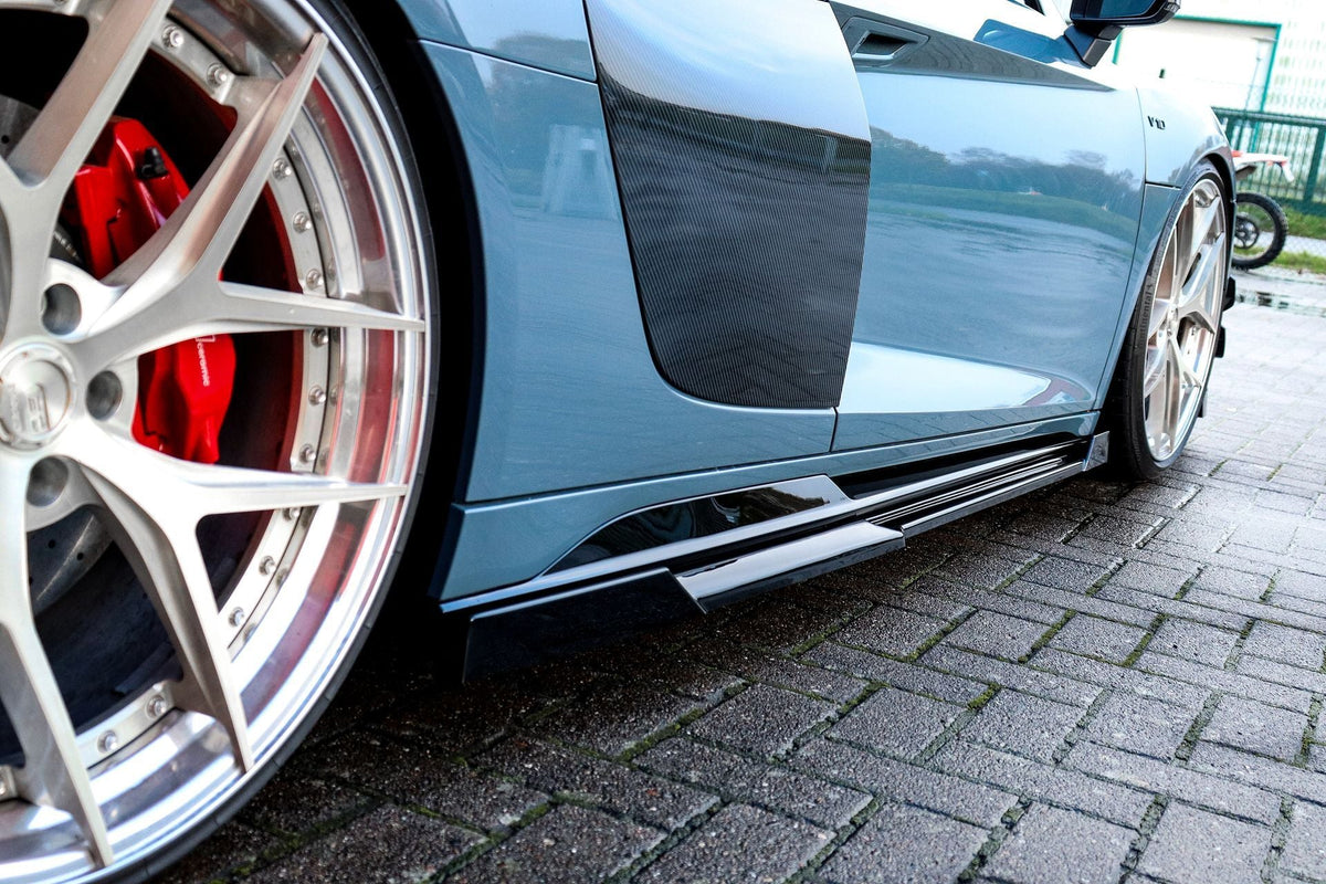 Cup Seitenschweller mit Wings vorne und hinten für Audi R8 4S Facelift ab Bj. 2019