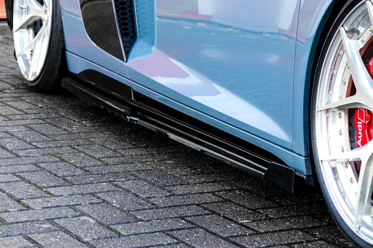 Cup Seitenschweller mit Wings vorne für Audi R8 4S Facelift ab Bj. 2019