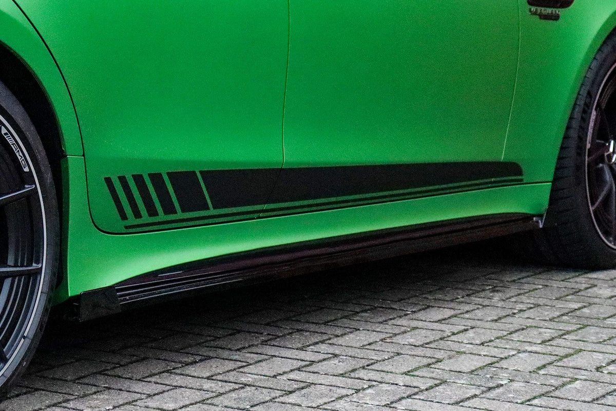 Cup Seitenschweller mit Wing vorne+ hinten für Mercedes AMG GT X290