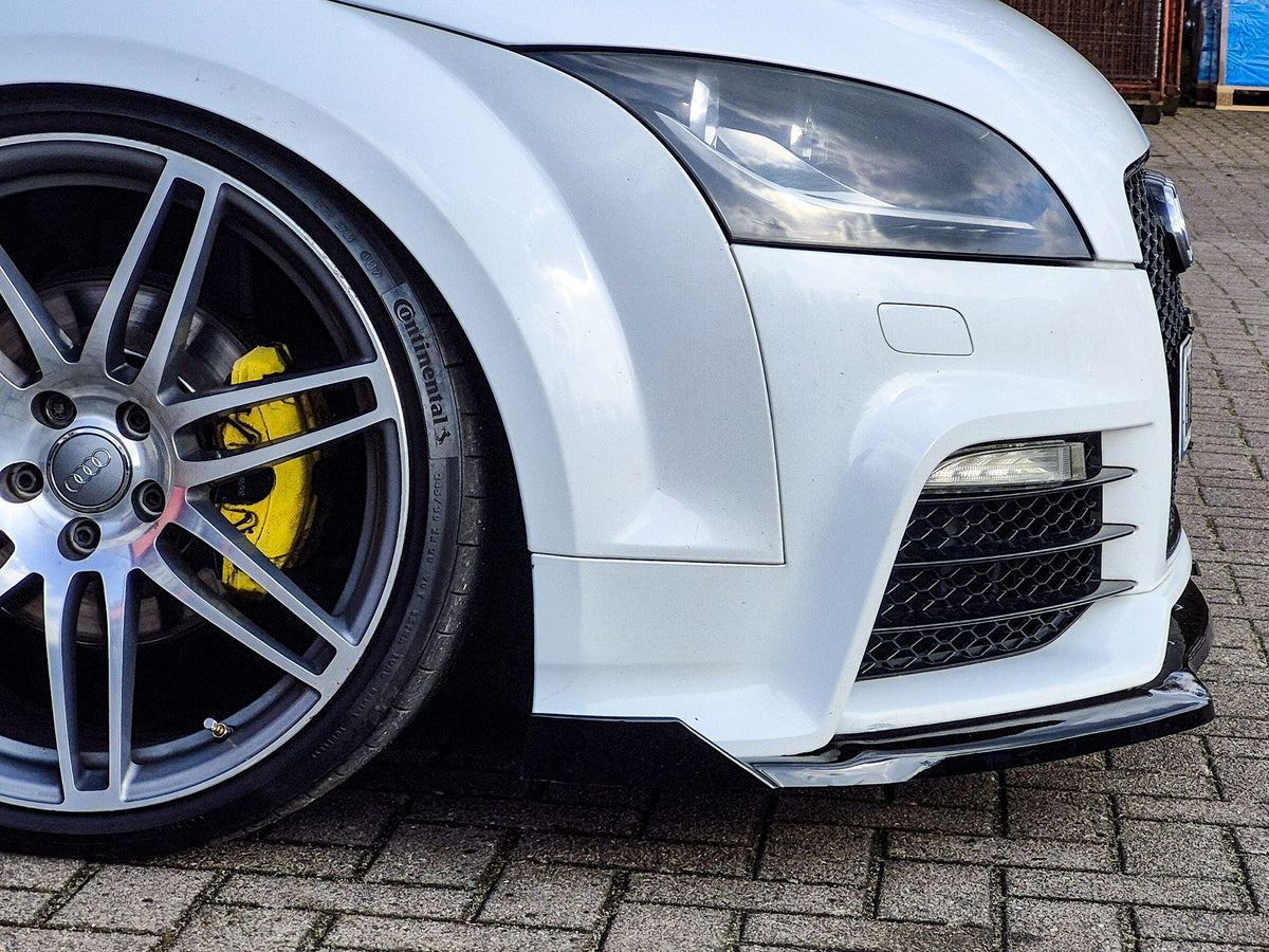 Cup Frontspoilerlippe mit Wings für Audi TT RS 8J