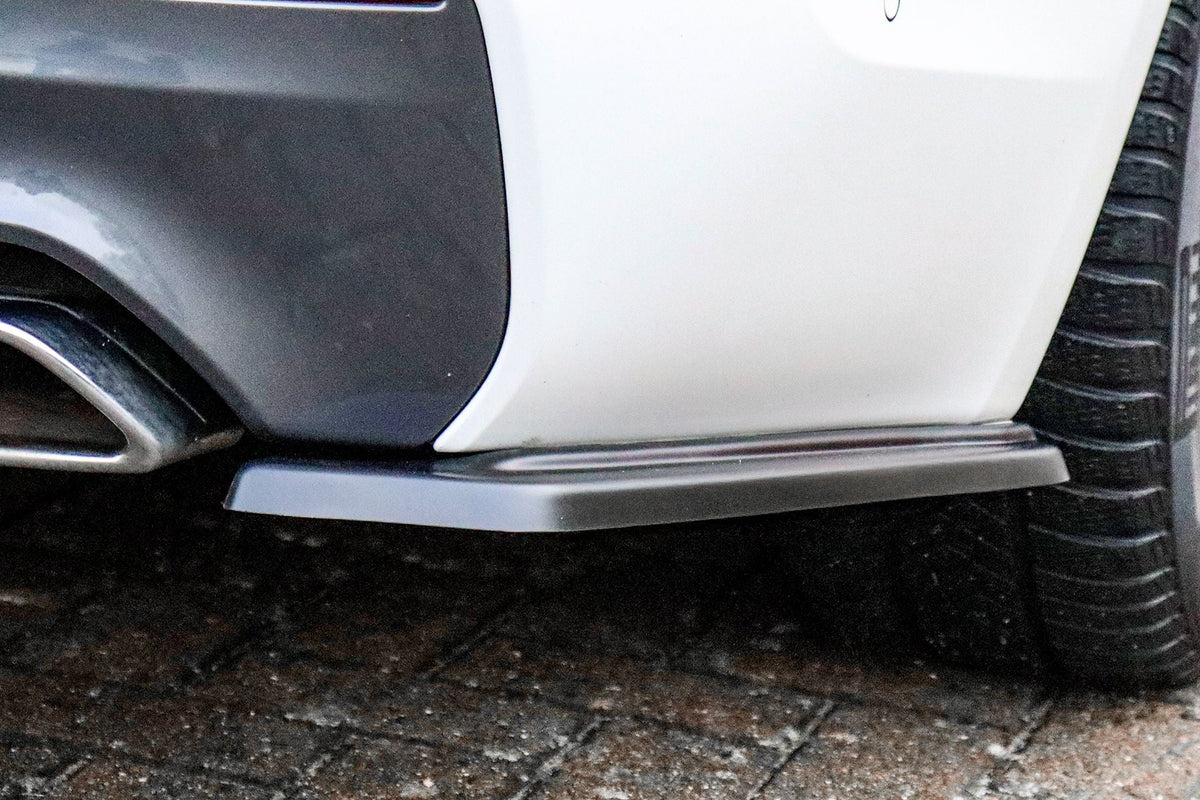 Abs-Heckansatz Seitenteile für BMW 5er G30 G31 M-Paket, Ingo Noak Tuning, seitliche Karosserie-Teile aus Kunststoff
