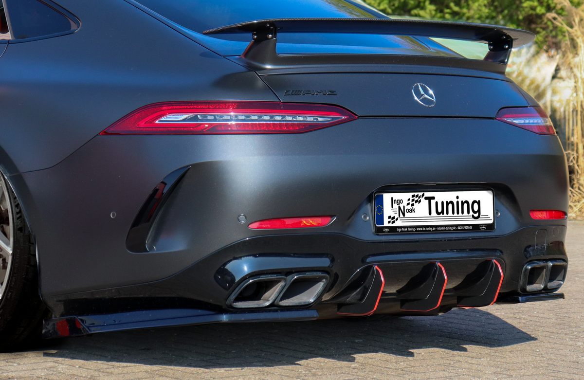 Gefräster Heckansatz für Mercedes AMG GT 63S 4-Türer X290