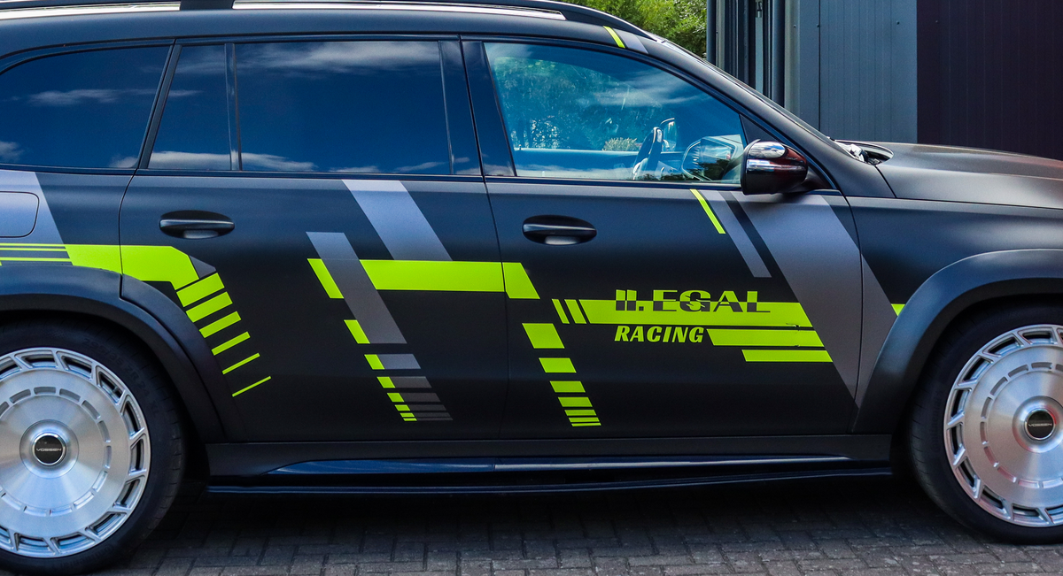 CUP Seitenschwellersatz für Mercedes GLS 63 AMG 4 Matic