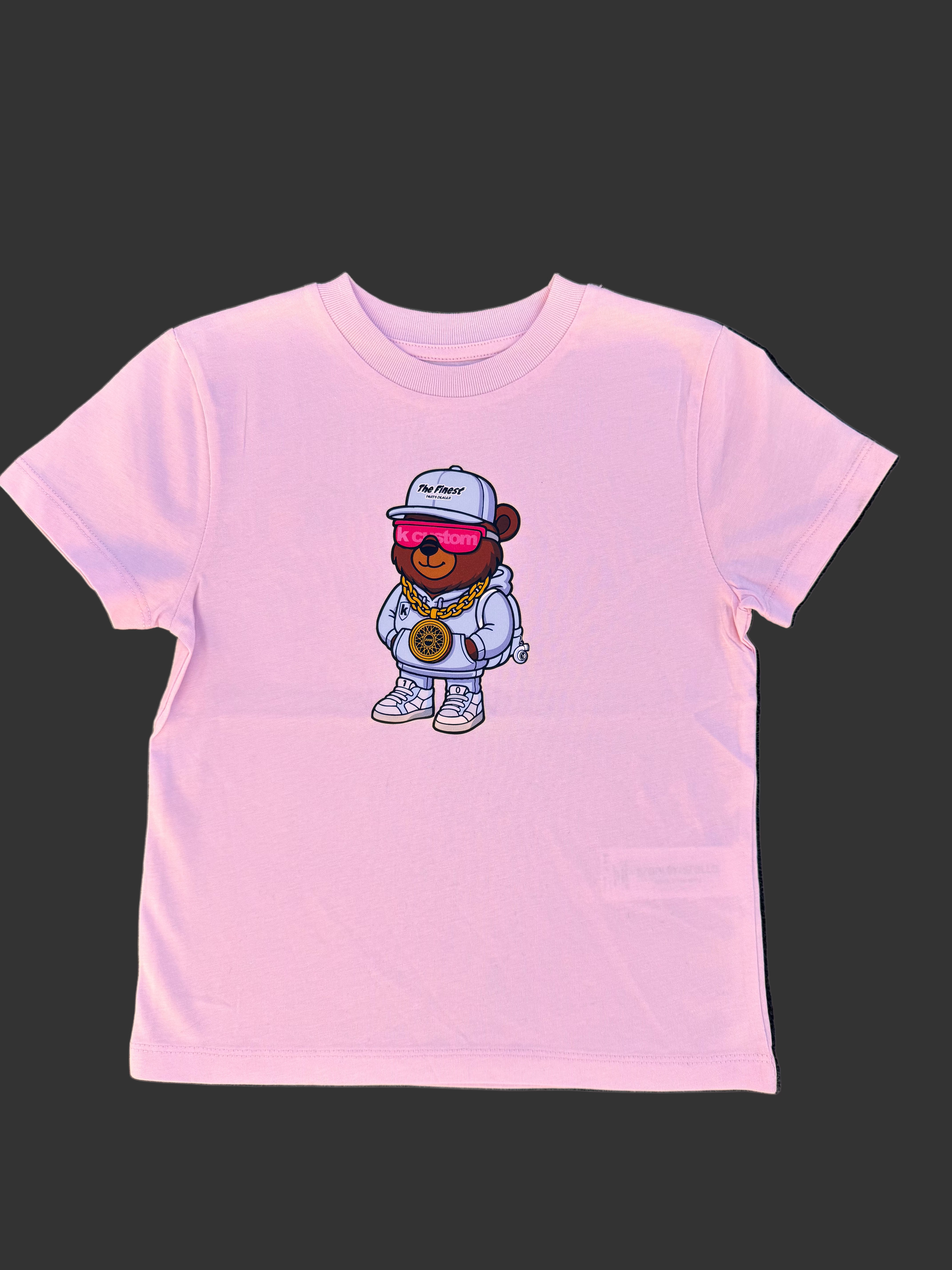 Kids Shirt  "Wheelbär" rosa