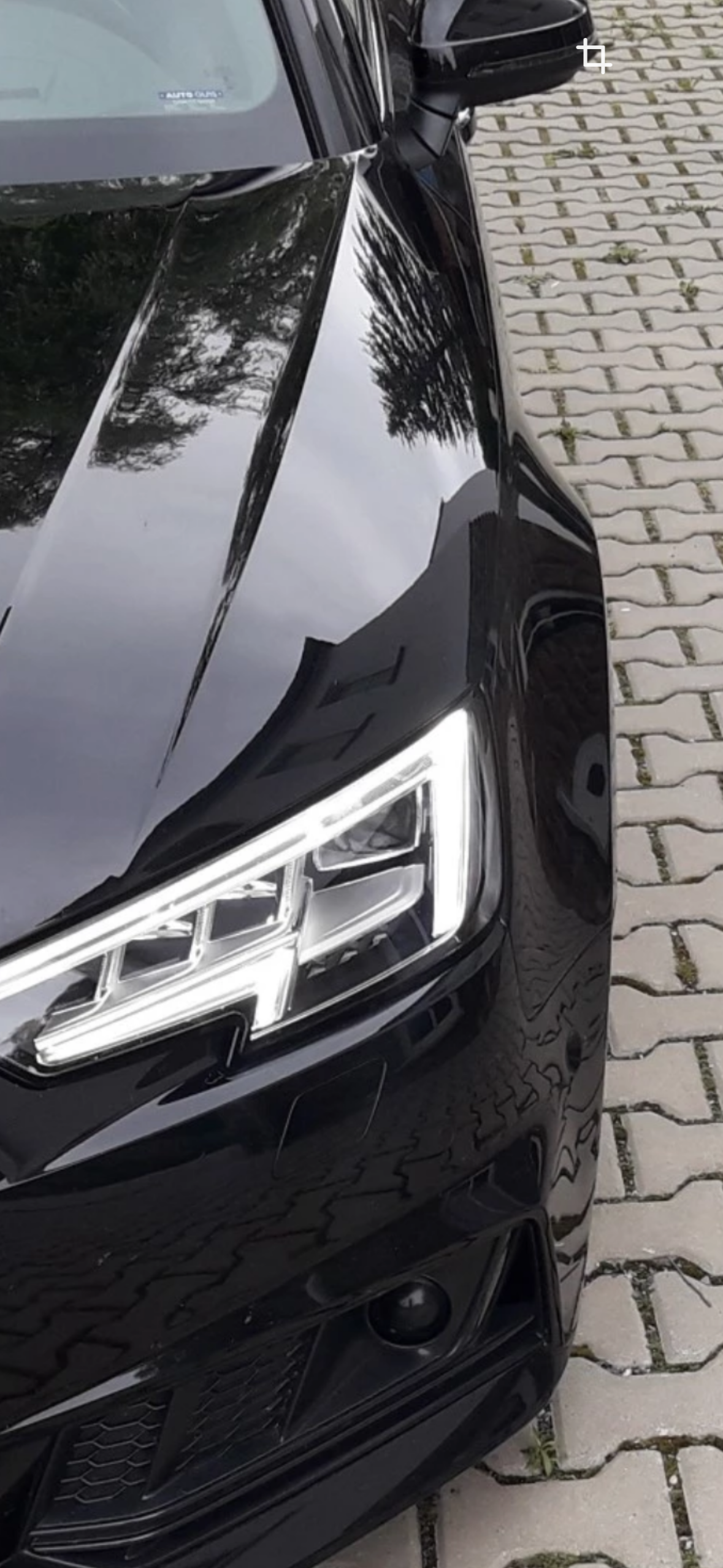 Audi A4 B9 Kotflügel verbreitert 2,5 cm