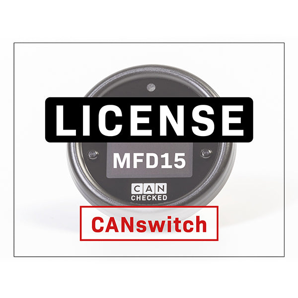 Lizenz - MFD15 CANswitch