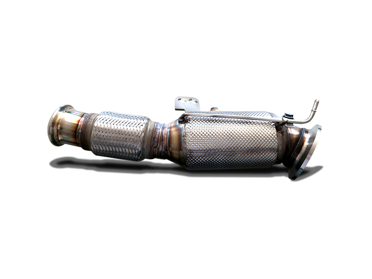 HJS ECE Downpipe BMW M240i,340i,440i,540i, 640i, 740i, 840i, Z4 M40i, Toyota Supra 3.0L OPF B58B30 9