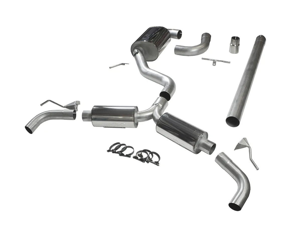 Bull-X Abgasanlage 3" Y-Style "VAG02" MQB Plattform 1.8-2.0 TSI FWD (Golf 7 GTI, Leon 5F)