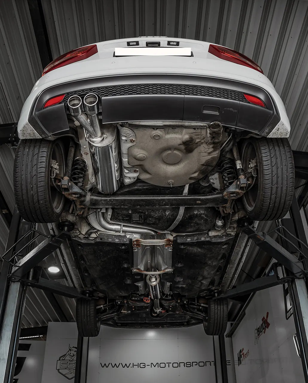 Bull-X ECE Abgasanlage 2,5" VAG 1.2-1.4 T(F)SI (z.B. A1 8X, Ibiza 6J, Polo 6R)