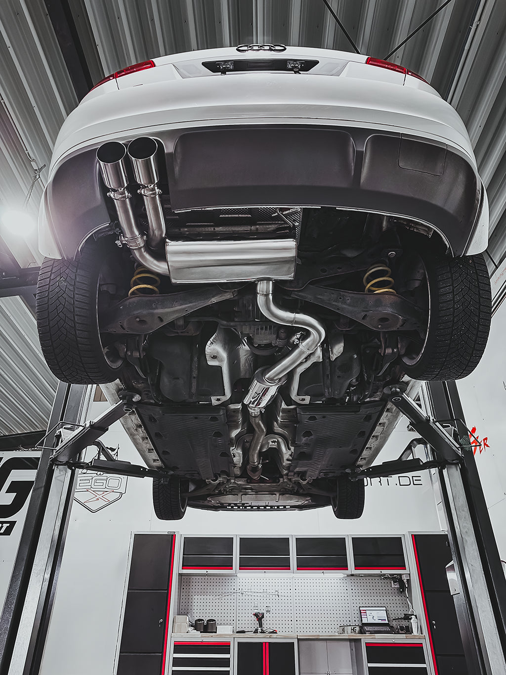 Bull-X ECE Abgasanlage 3" Audi S3 8P quattro 265PS
