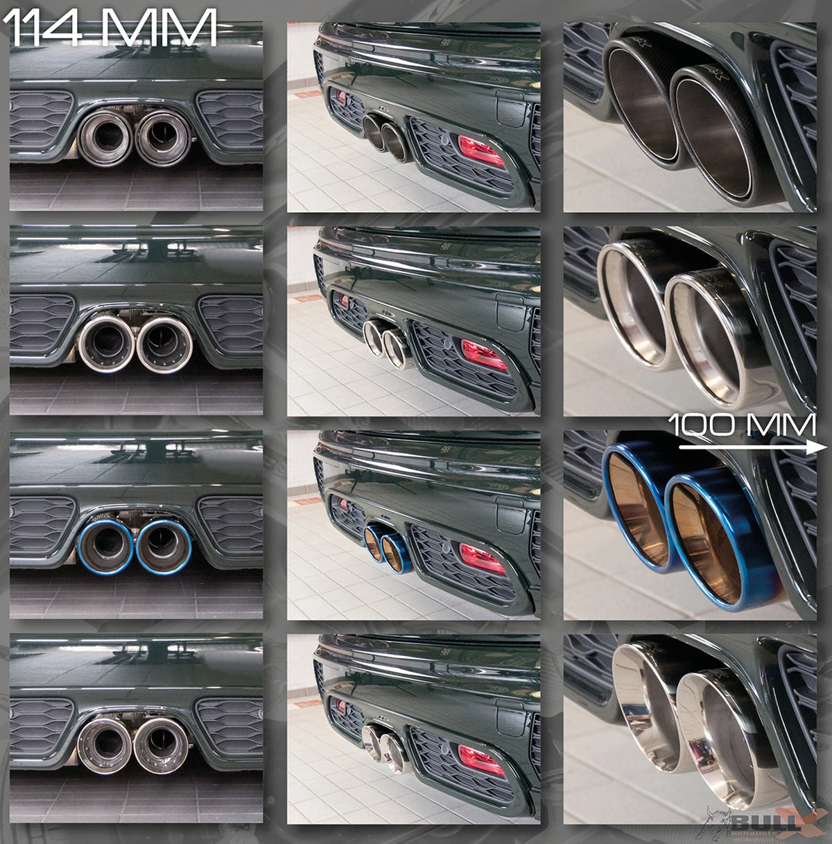 EGO-X Abgasanlage 3" Mini Cooper S, JCW inkl. GP F56 OPF (mit ECE*)
