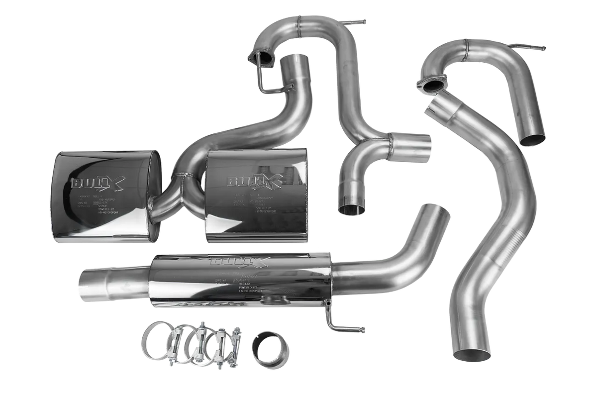 Bull-X ECE Abgasanlage 3" Y-Style Opel Corsa D GSI/OPC 150/192PS