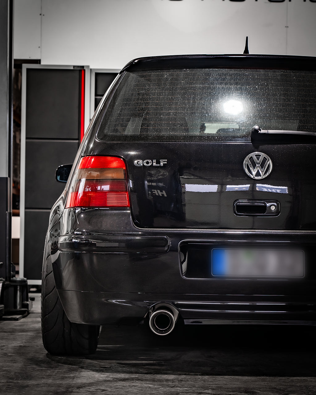 Bull-X ECE Abgasanlage 3" VAG 1.8T+1.9 TDI (Golf 4, A3 8L, Leon 1M)