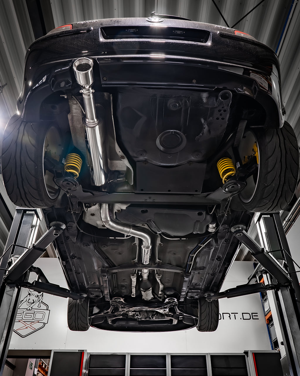 Bull-X ECE Abgasanlage 3" VAG 1.8T+1.9 TDI (Golf 4, A3 8L, Leon 1M)
