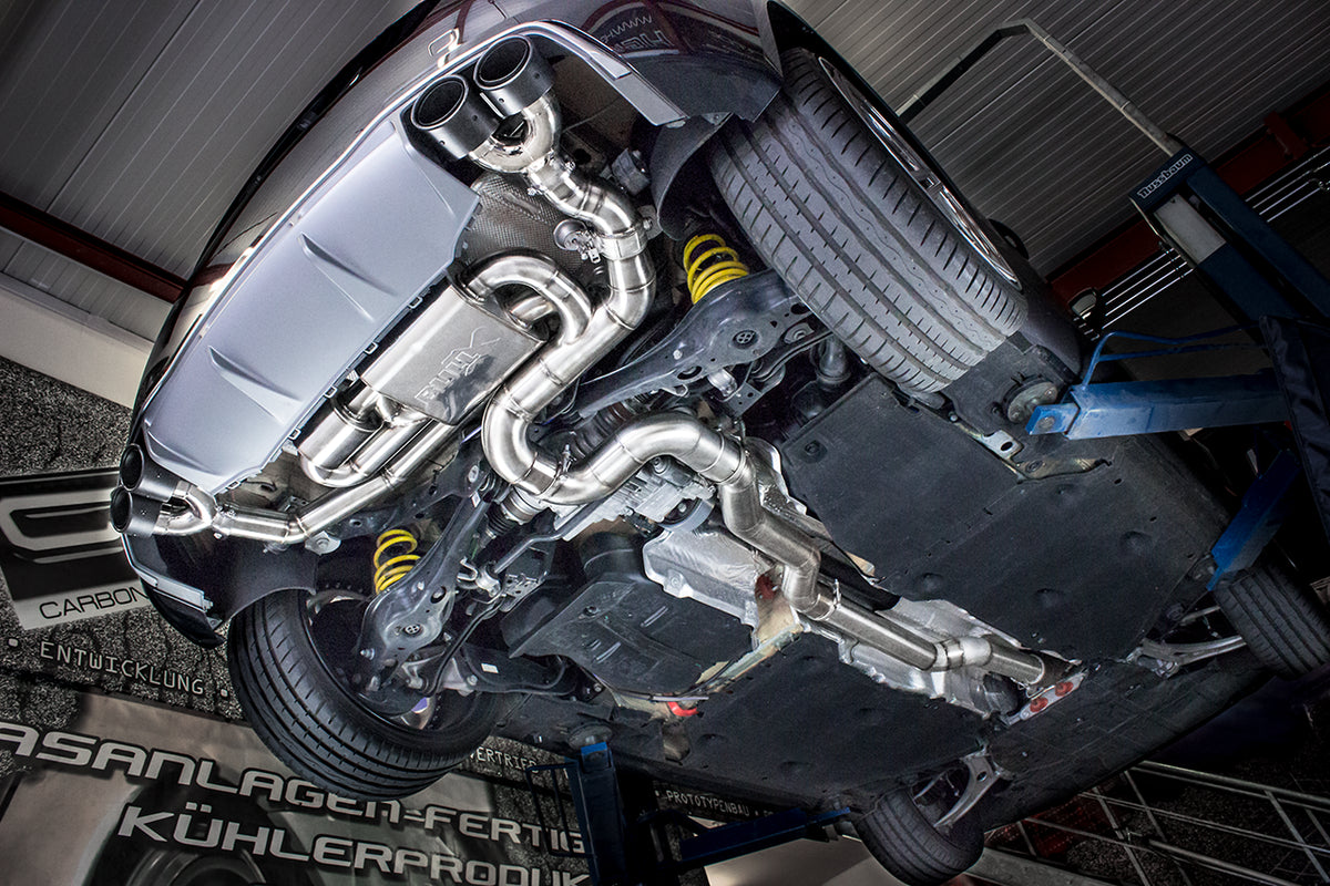 EGO-X Abgasanlage 3,5" Audi TTS 8S quattro