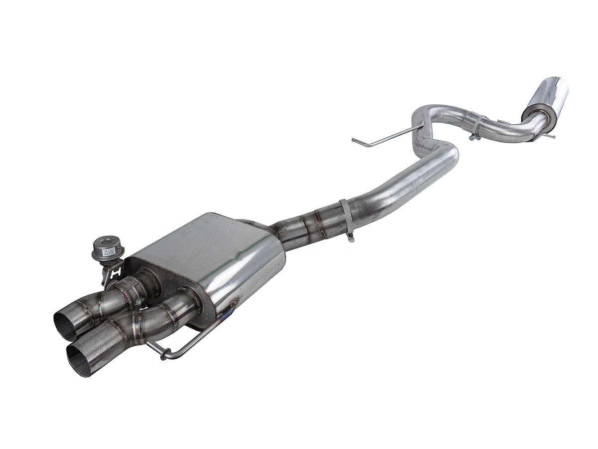 EGO-X Abgasanlage 3" Skoda Octavia 1Z, VW Jetta Mk5/6 2.0 T(F)SI 200PS (mit ECE*)