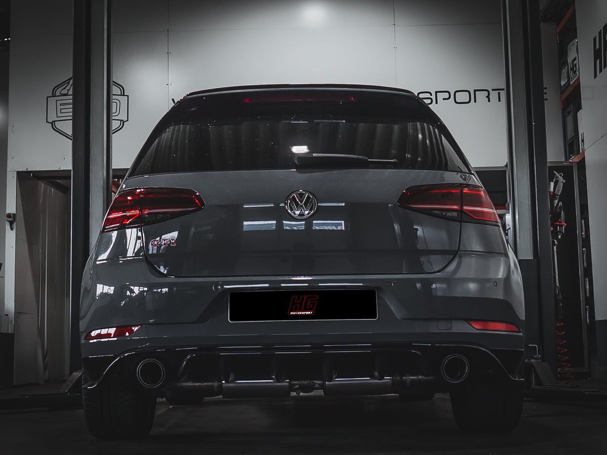 EGO-X Abgasanlage 3" VW Golf 7 GTI Performance/TCR/R, Seat Leon 5F Cupra 290 OPF (mit ECE*)