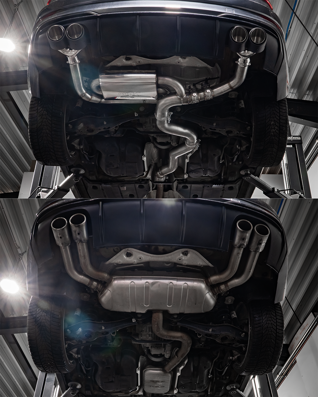 EGO-X Abgasanlage 3,5" Audi S3 8V quattro Facelift OPF 300PS (mit ECE*)