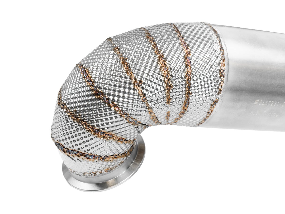 Bull-X Downpipe 3,5" Audi S1 8X 2.0 TFSI quattro 231PS (mit ECE*)