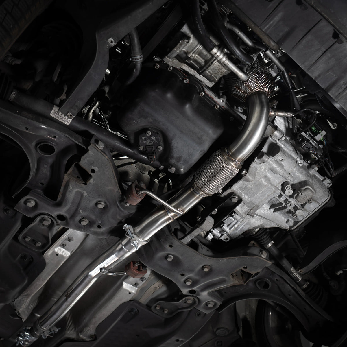 Bull-X Downpipe 2,5" VAG 1.2 T(F)SI EA111 (z.B. Polo 6R, A1 8X) (mit ECE*)