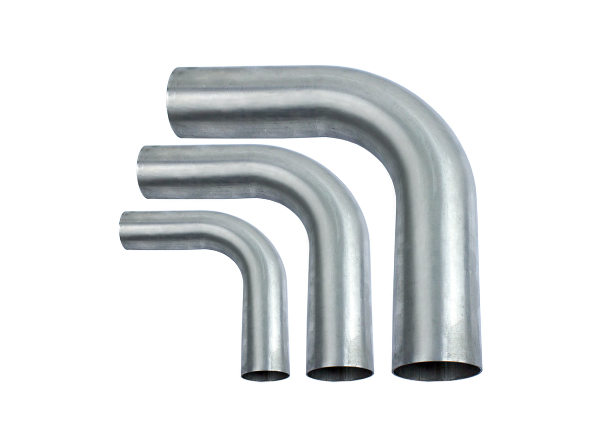 Edelstahlbogen 90°C (lang) 1,6mm Wandstärke