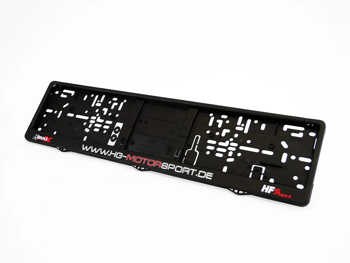 Kennzeichenhalter "HG-MOTORSPORT" 52cm