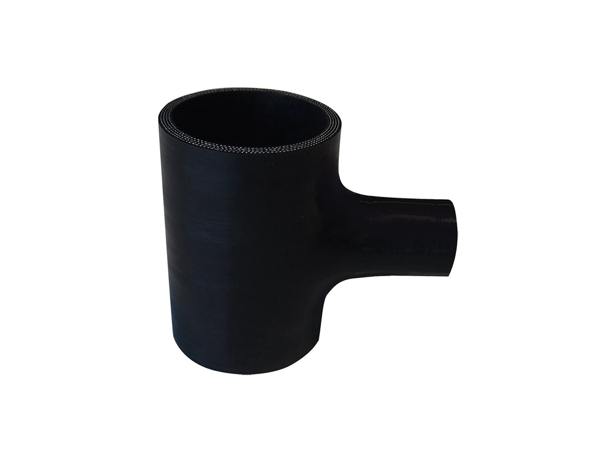 Silikon T-Stück 38mm-76mm mit 25mm "T"Anschluss