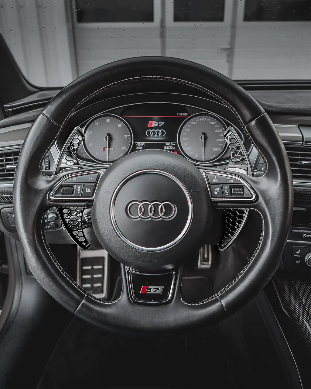 Schaltwippen "HG-Design" Audi (z.B. A3 8P, A4 B7/B8, A5 B8. A6/A7 4G, TT 8J)
