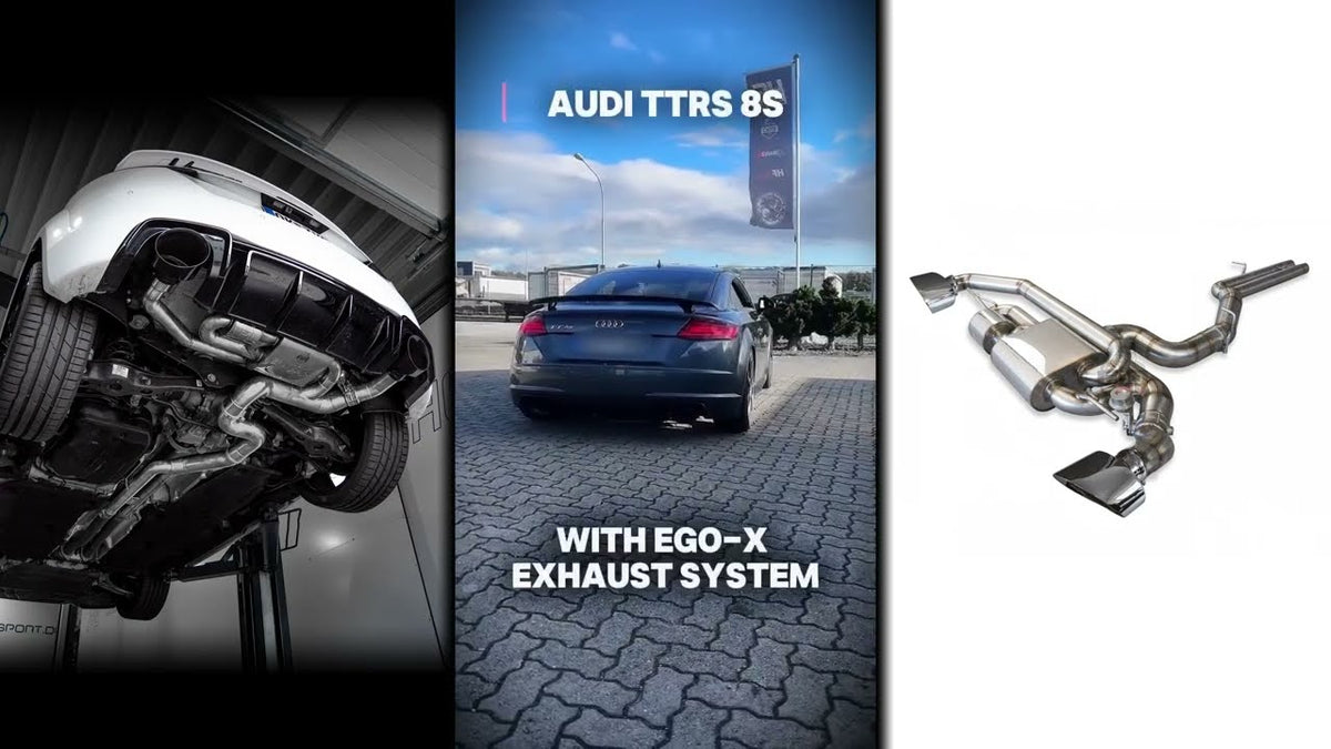 EGO-X Abgasanlage 3,5" Audi TTRS 8S quattro 400PS