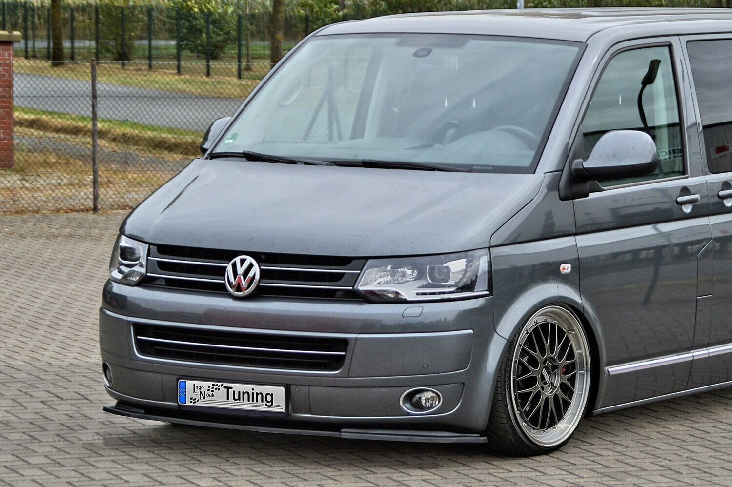 Ingo Noak Cup Frontspoilerlippe für VW Bus T5 Facelift